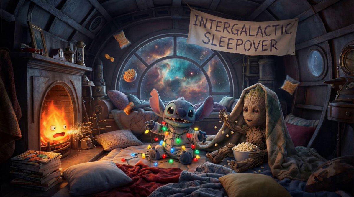 Intergalactic sleep over Nano Banana Pro + @Kling_ai 2.5 directly on @freepik sp